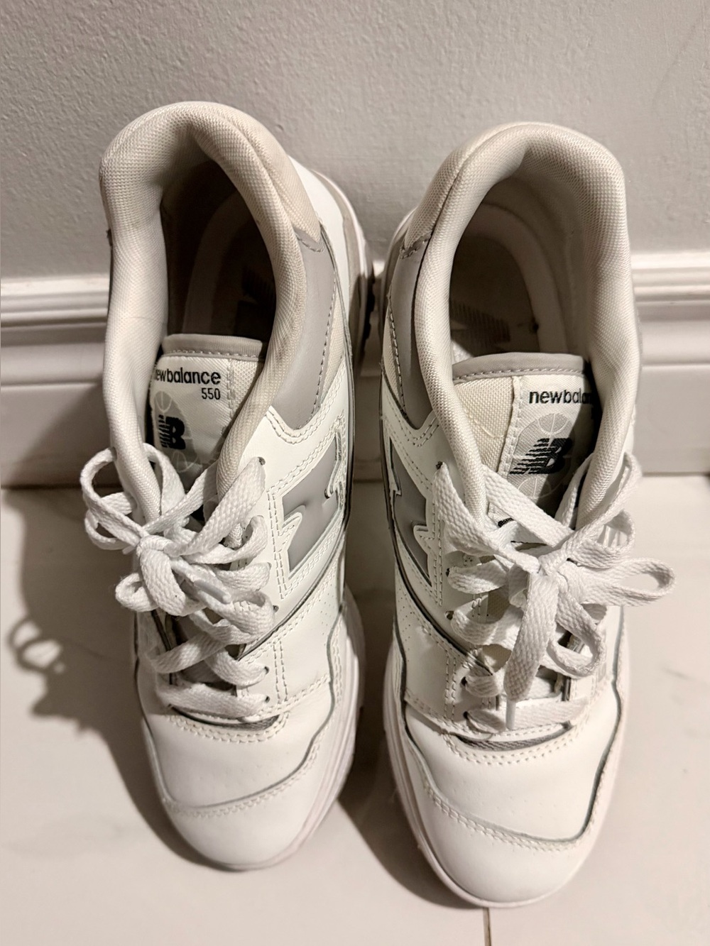New Balance 550 white & grey